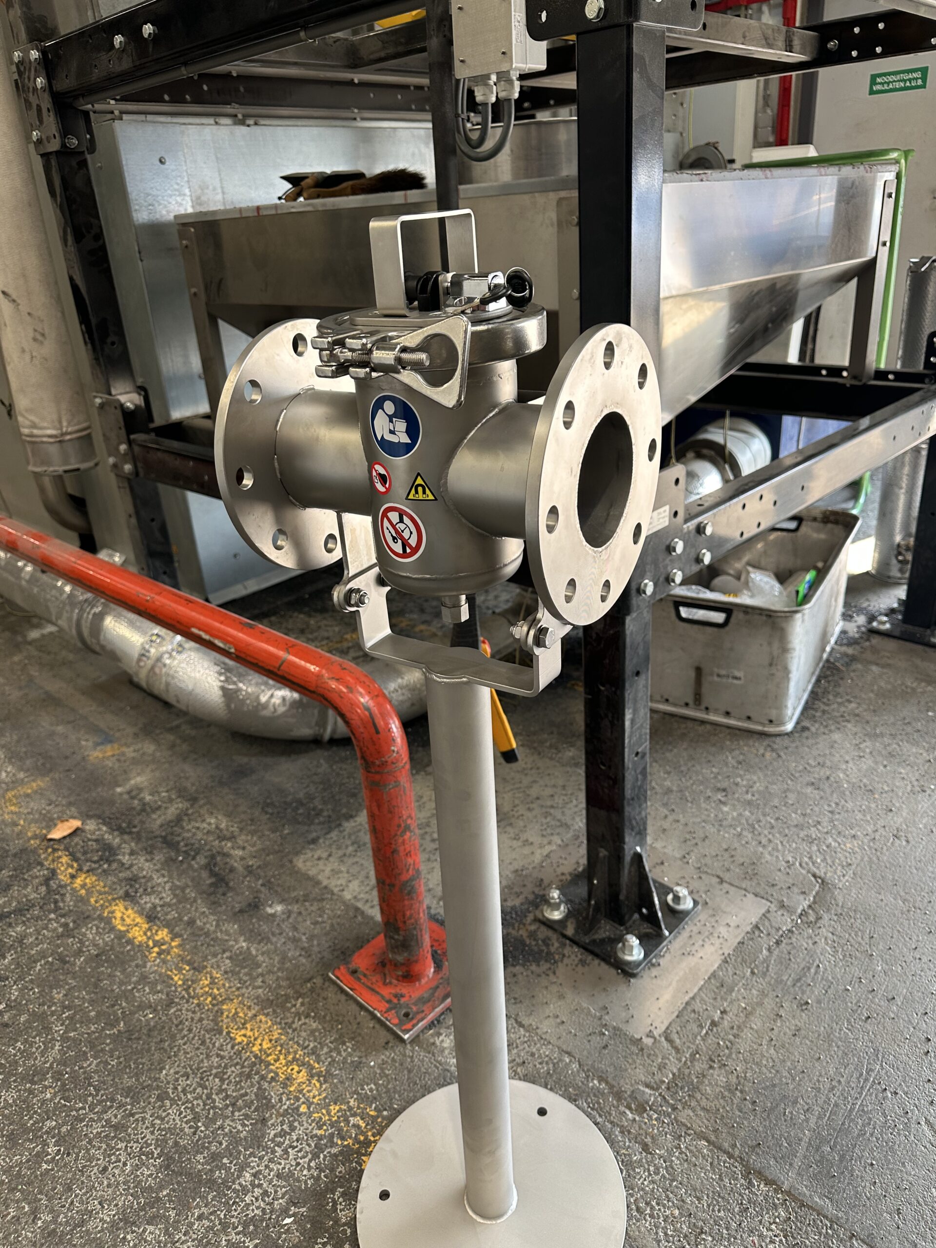 Magneetlade AMS-serie 250 x 250 mm - handmatige reiniging